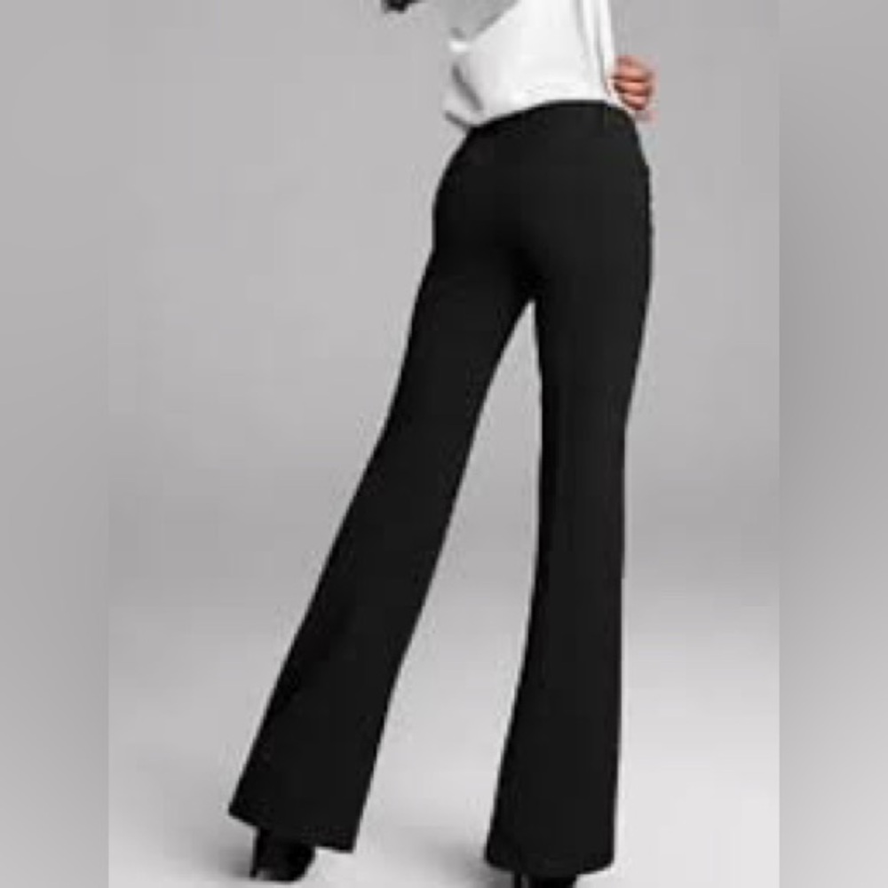 Victoria's Secret Body by Victoria Pinstriped The Kate Fit Dress Pants - Picture 3 of 8